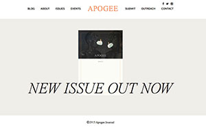 Apogee journal