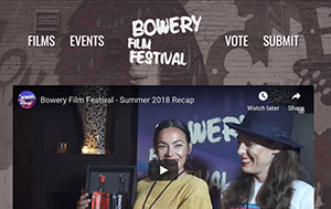 Bowery Film Festival